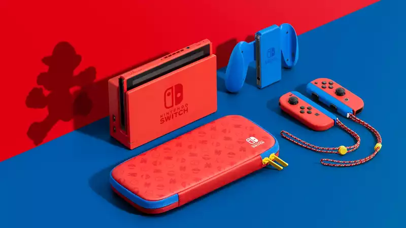 New Nintendo Switch "Mario Red & Blue" version announced