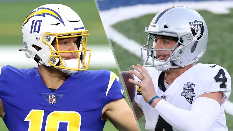 Chargers vs Raiders Live Stream: How to Watch Thursday Night Football