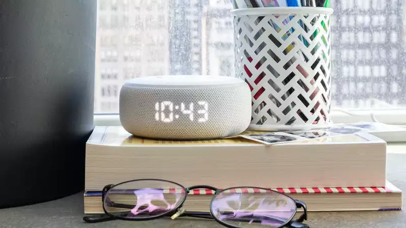 The Amazon Echo Dot with clock is off25 off, perfect for Father's Day gifts