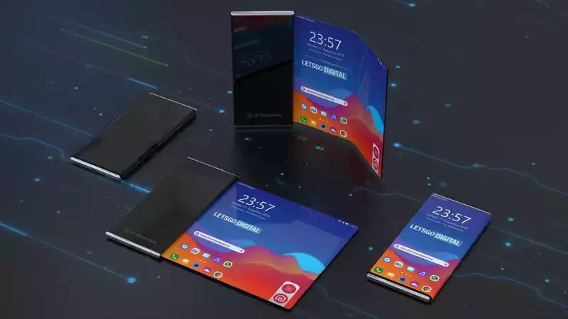 LG's leaked Samsung Galaxy Fold 2 Rivals Roll and Fold