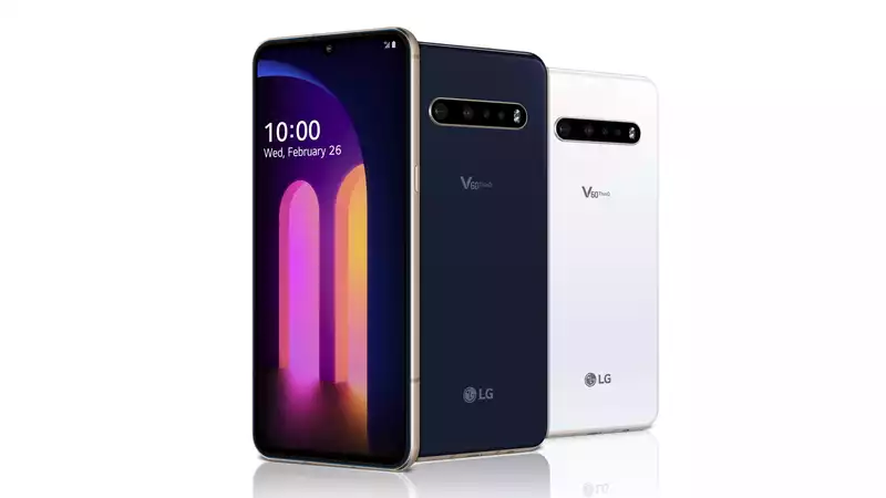 The LG V60ThinQ5G arrives this week for less than the Samsung Galaxy S20 200