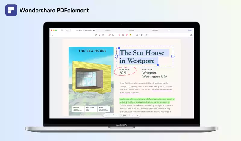 Wondershare PDFelement: Enterprise-level PDF editor, Converter, annotator and compressor