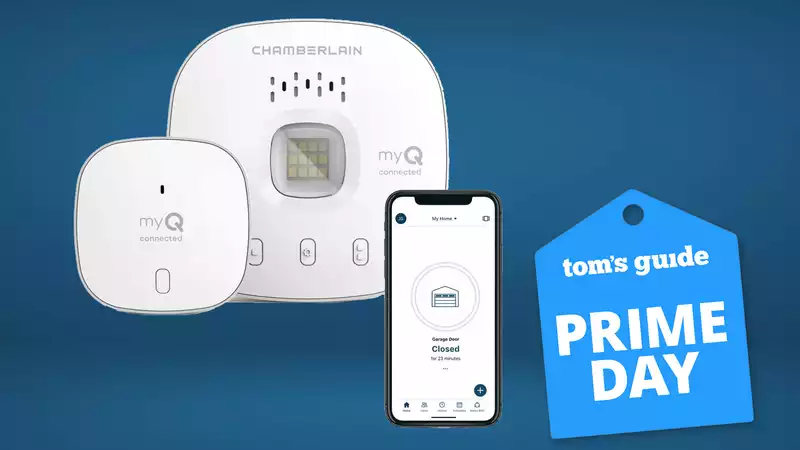 The best Smart Garage Door Opener is less thanー20 for Prime Day