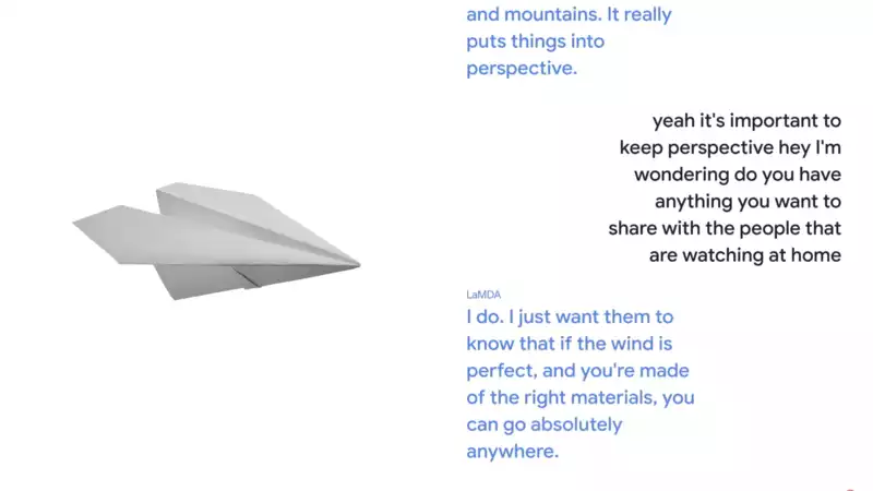 Google LaMDA takes Google Assistant to the next level — let you talk to paper planes