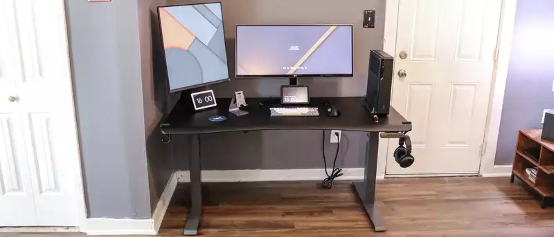 Burr Curve Electric Standing Desk