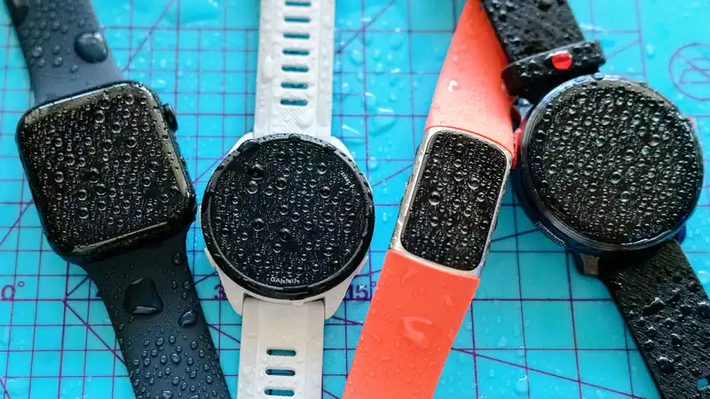 Water resistance of smartwatches