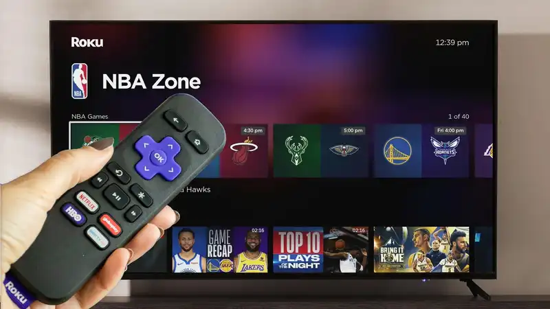 Roku announces free NBA channel.