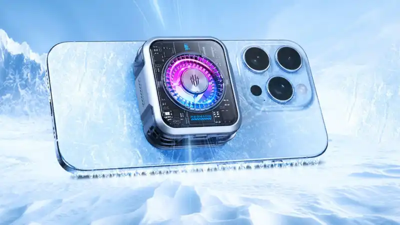 This MagSafe RGB cooler is like a gaming PC fan on an iPhone!