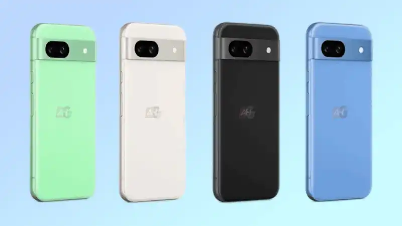 All four colors of the Google Pixel 8a have been leaked ahead of the Google I/O 2024 announcement.