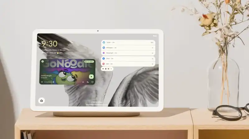 Android 15 lock screen widget may be exclusive to Pixel Tablet