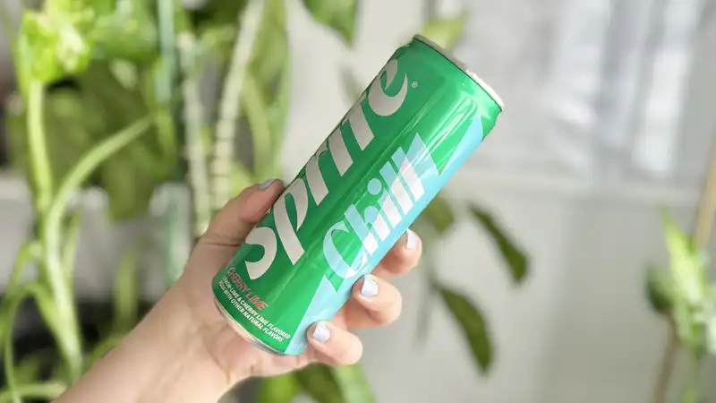 I tried the new Sprite Chill, which gets colder the more you drink, and it was amazingly awesome!