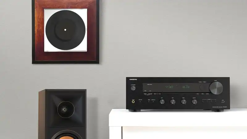 Onkyo's new AV receiver supports audio file-grade vinyl playback and music streaming