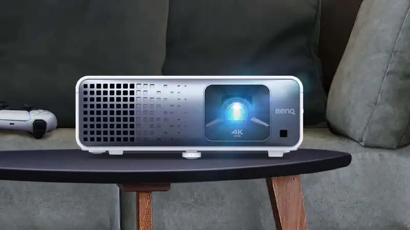 Forget OLED TVs - this new laser projector projects a 100-inch image for less than a few hundred dollars.