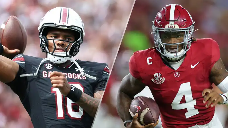 South Carolina vs Alabama Live Stream: How to Watch College Football Week 5 Games Online from Anywhere