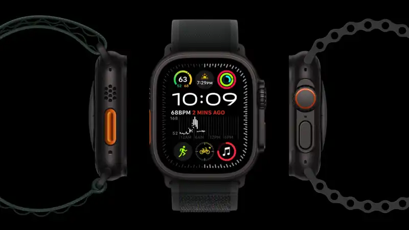 Apple Watch Ultra2 gets a new "satin black" color at the iPhone16 event along with the new band