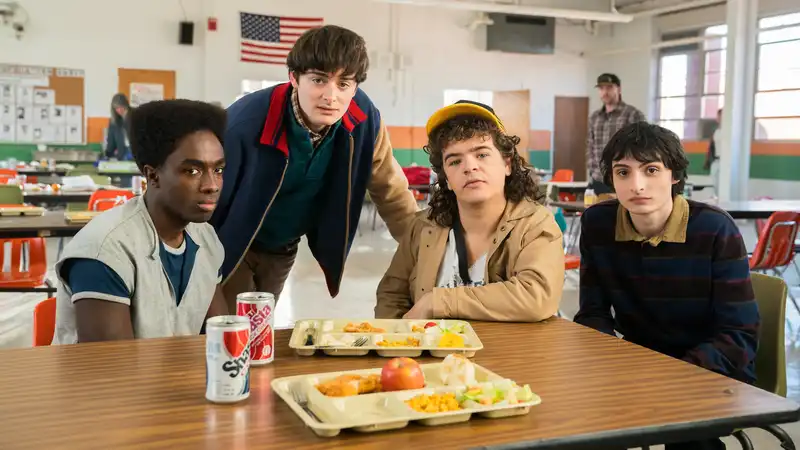 Netflix has released cast photos and episode titles for “Stranger Things” Season 5, with a release date of 2025.