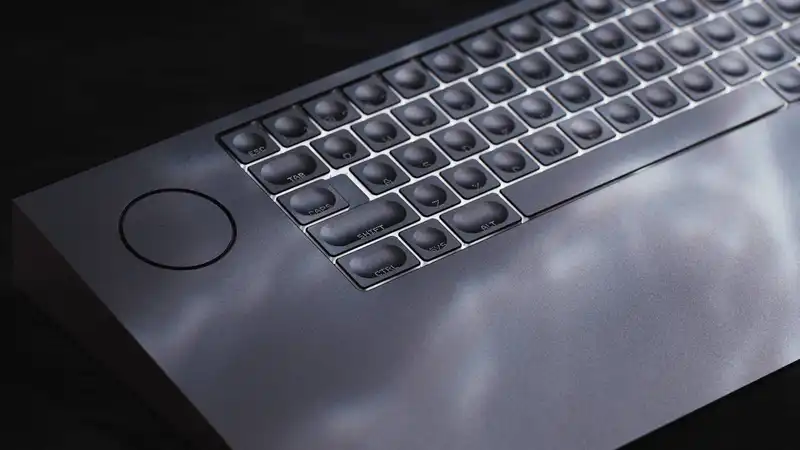 Forget your new laptop - this $2,100 keyboard is made of a solid block of aluminum